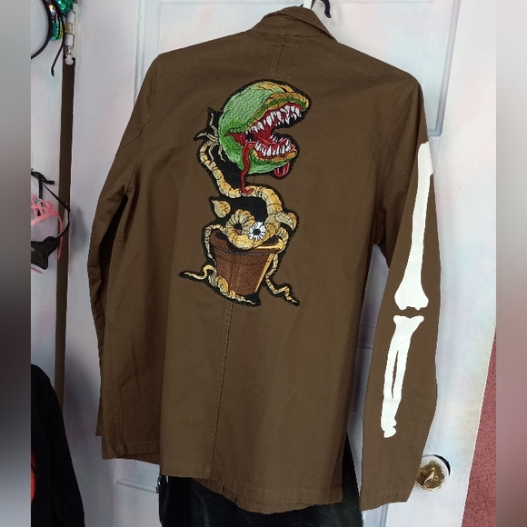 Nosferatu- custom Rage Against the Sewing Machine horror lovers jackets WIP - Picture 11 of 14